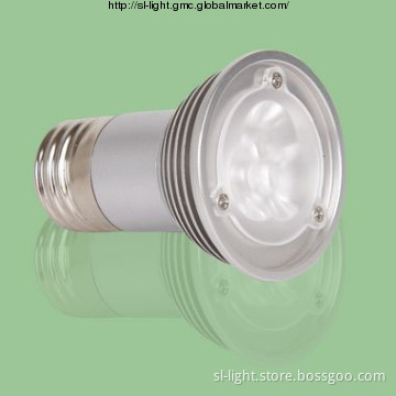 1x3W/3x1W Dimmable JDR+E27 LED Spot Light
